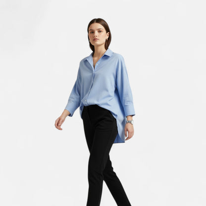 Maison Aurelle Women's White Blouse