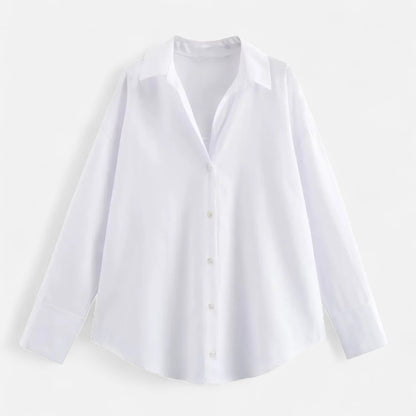 Maison Aurelle Women's White Blouse
