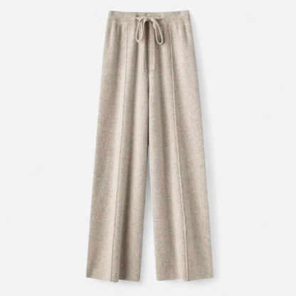 Maison Aurelle Women's Wide Leg Trousers | Premium Wool, Effortless Elegance