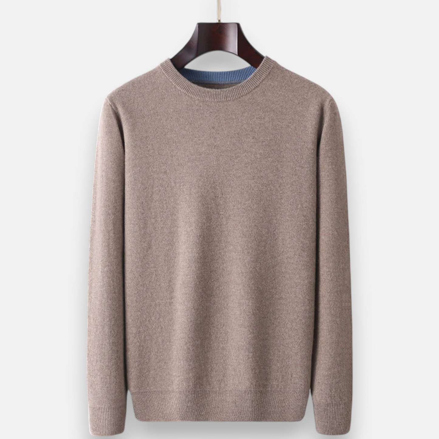 Maison Aurelle Men's Cashmere Jumper | 100% Merino Wool, Relaxed Fit