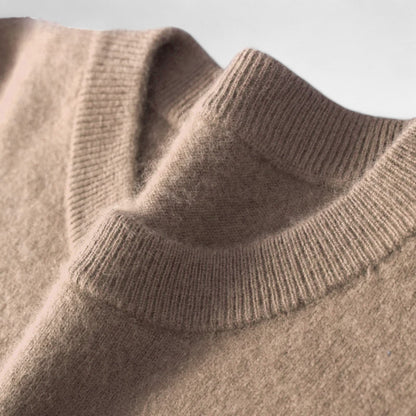 Maison Aurelle Men's Cashmere Sweater | 100% Premium Cashmere, Timeless Elegance