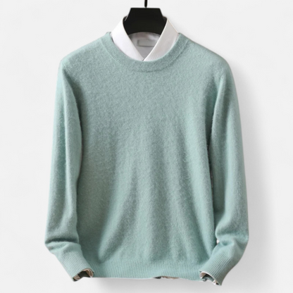 Maison Aurelle Men's Cashmere Sweater | 100% Premium Cashmere, Timeless Elegance
