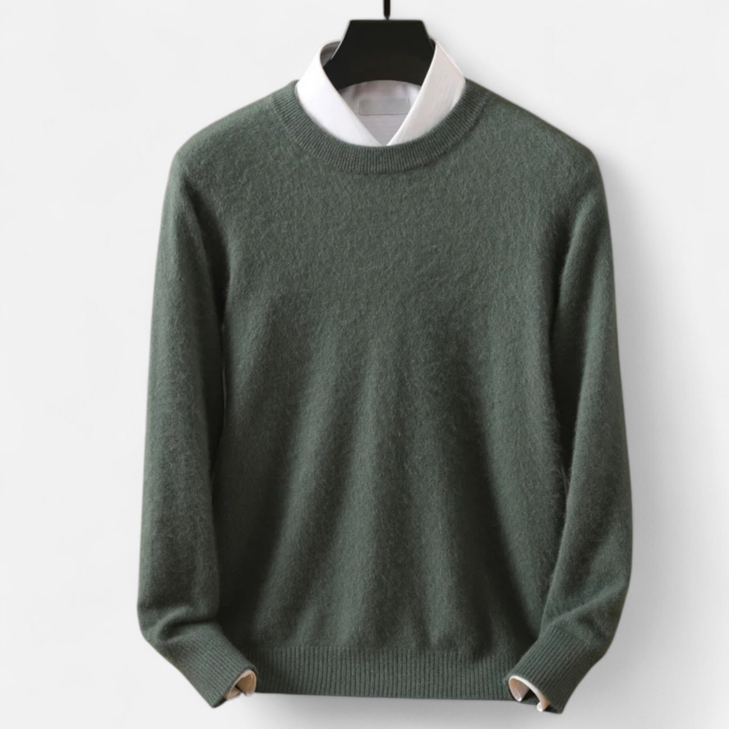 Maison Aurelle Men's Cashmere Sweater | 100% Premium Cashmere, Timeless Elegance