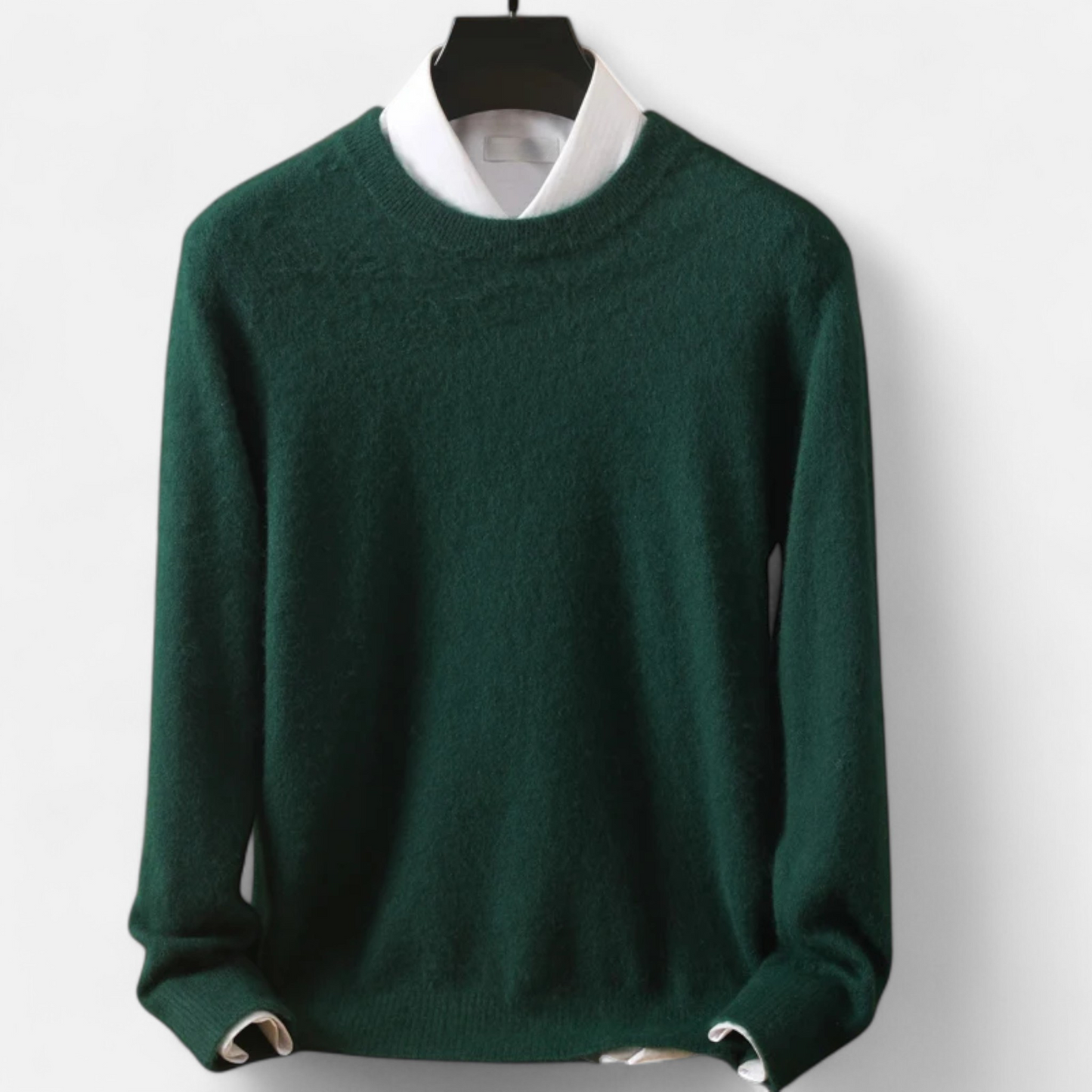 Maison Aurelle Men's Cashmere Sweater | 100% Premium Cashmere, Timeless Elegance