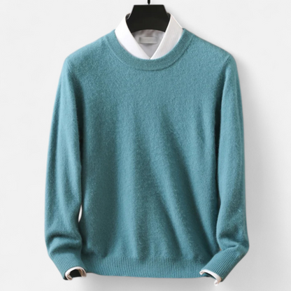 Maison Aurelle Men's Cashmere Sweater | 100% Premium Cashmere, Timeless Elegance