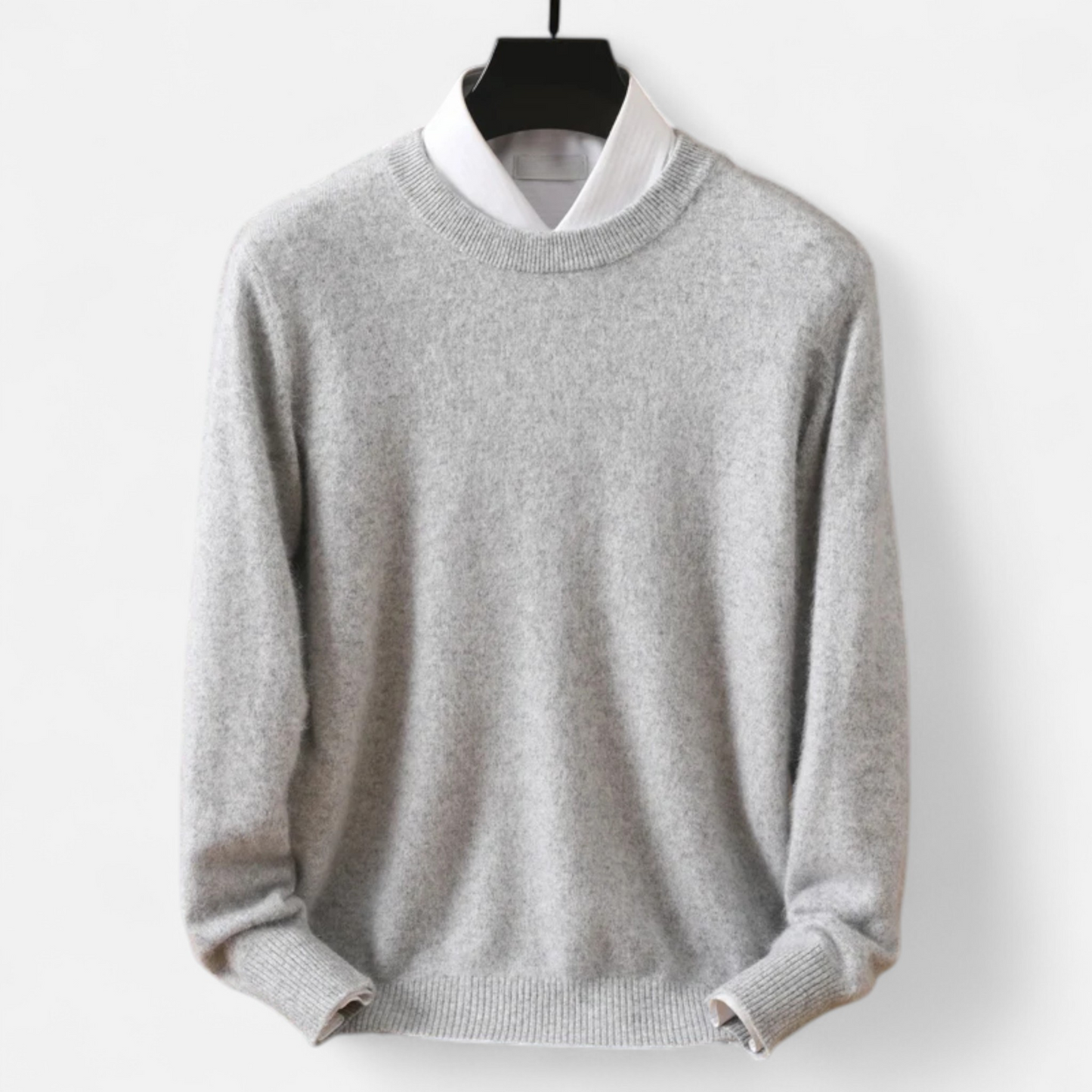 Maison Aurelle Men's Cashmere Sweater | 100% Premium Cashmere, Timeless Elegance