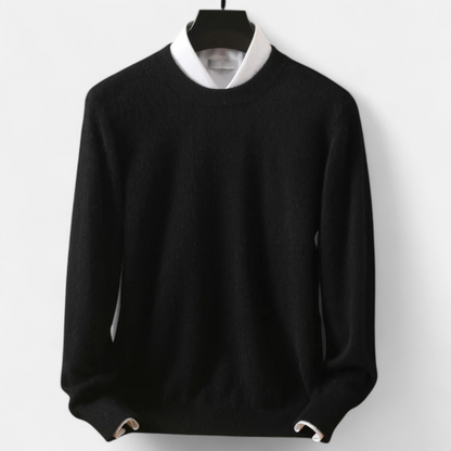 Maison Aurelle Men's Cashmere Sweater | 100% Premium Cashmere, Timeless Elegance