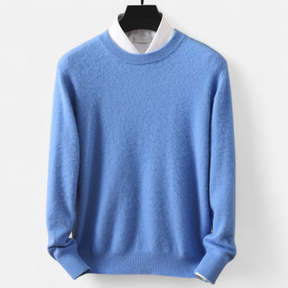Maison Aurelle Men's Cashmere Sweater | 100% Premium Cashmere, Timeless Elegance