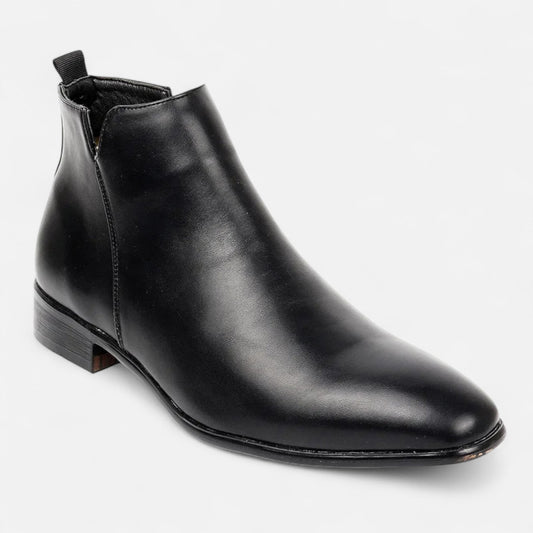 Maison Dresson Men's Chelsea Boots | Durable PVC, Square-Toe Design