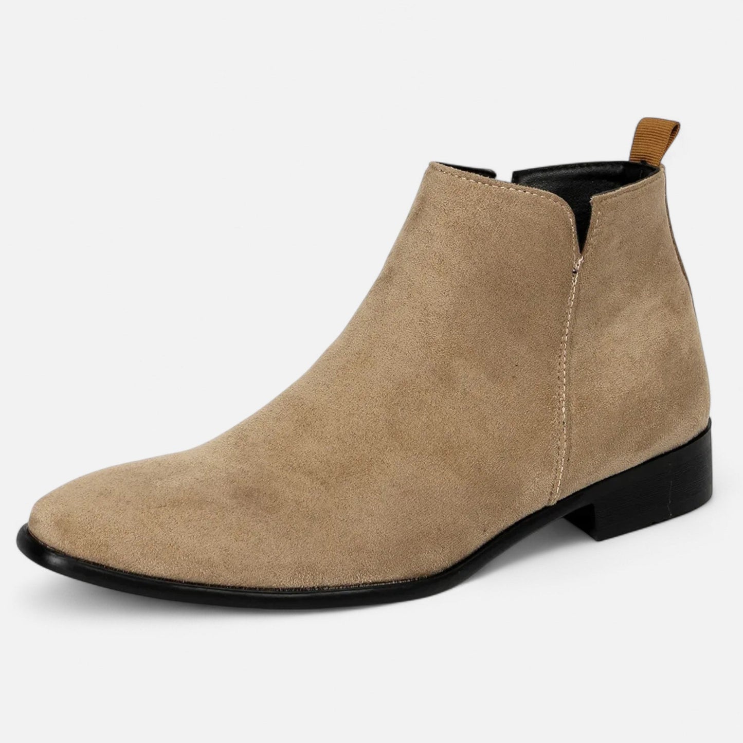 Maison Dresson Men's Chelsea Boots | Durable PVC, Square-Toe Design