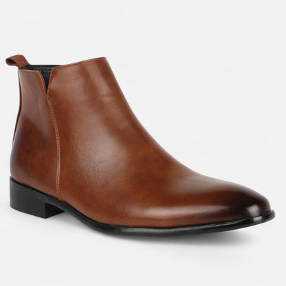 Maison Dresson Men's Chelsea Boots | Durable PVC, Square-Toe Design