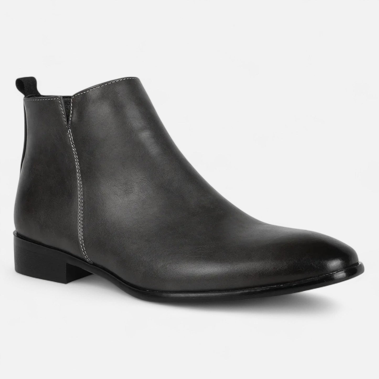 Maison Dresson Men's Chelsea Boots | Durable PVC, Square-Toe Design