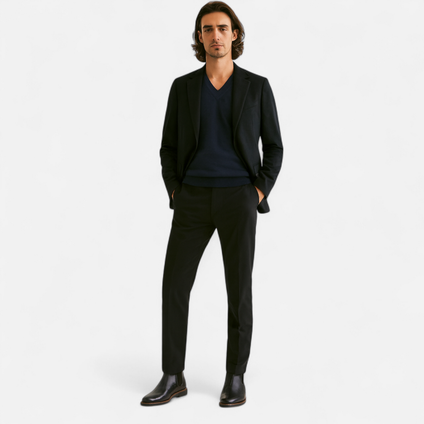 Maison Aurelle Men's Chelsea Boots | Retro Leather, Classic Design