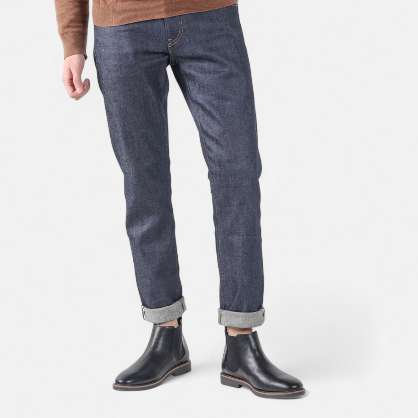 Maison Aurelle Men's Chelsea Boots | Retro Leather, Classic Design