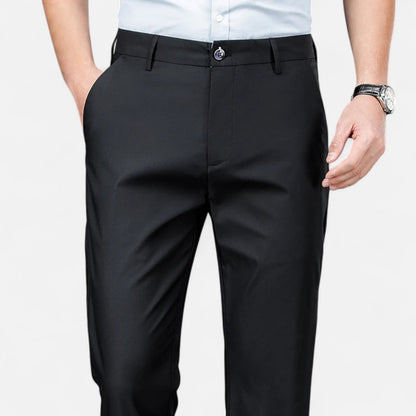 Maison Aurelle Men's Chinos | Micro-Elastic Fabric, Business Casual