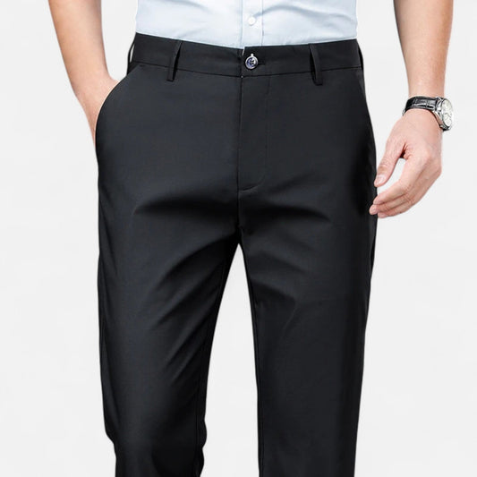 Maison Aurelle Men's Chinos | Micro-Elastic Fabric, Business Casual