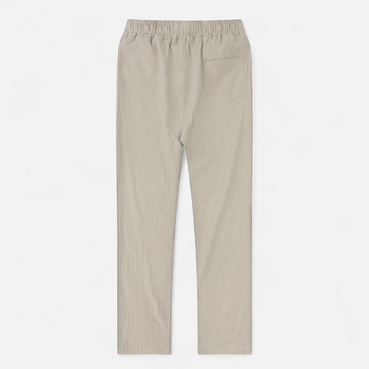 Maison Aurelle Men's Linen Trousers | Cotton-Linen Blend, Lightweight Comfort