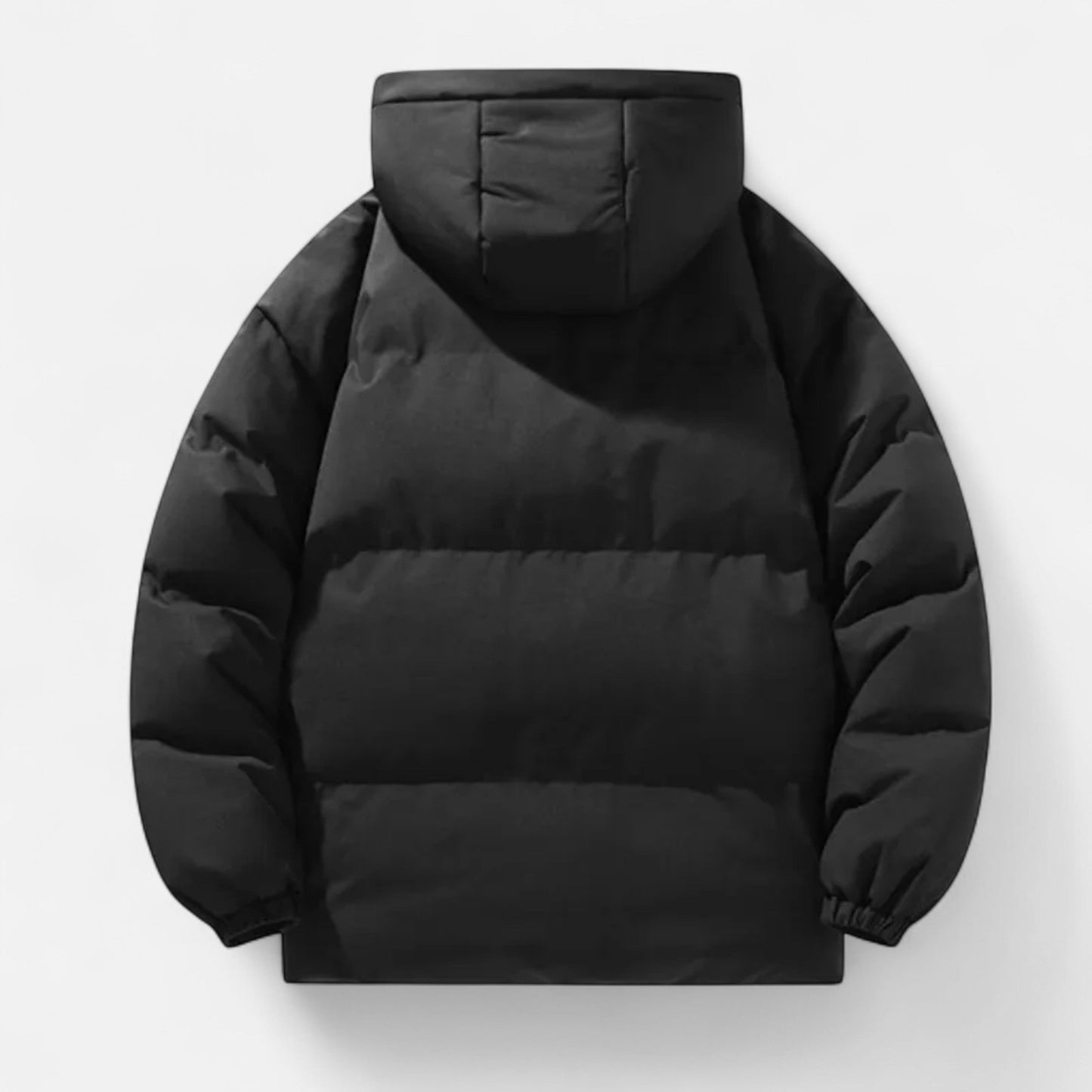 Maison Aurelle Men's Puffer Jacket | Thick Padded Insulation, Detachable Hood
