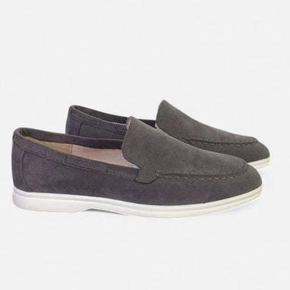 Maison Aurelle Men's Suede Loafers | Premium Soft Texture, Water-Resistant