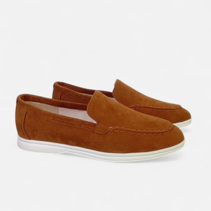 Maison Aurelle Men's Suede Loafers | Premium Soft Texture, Water-Resistant