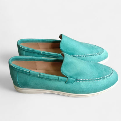 Maison Aurelle Men's Suede Loafers | Premium Soft Texture, Water-Resistant
