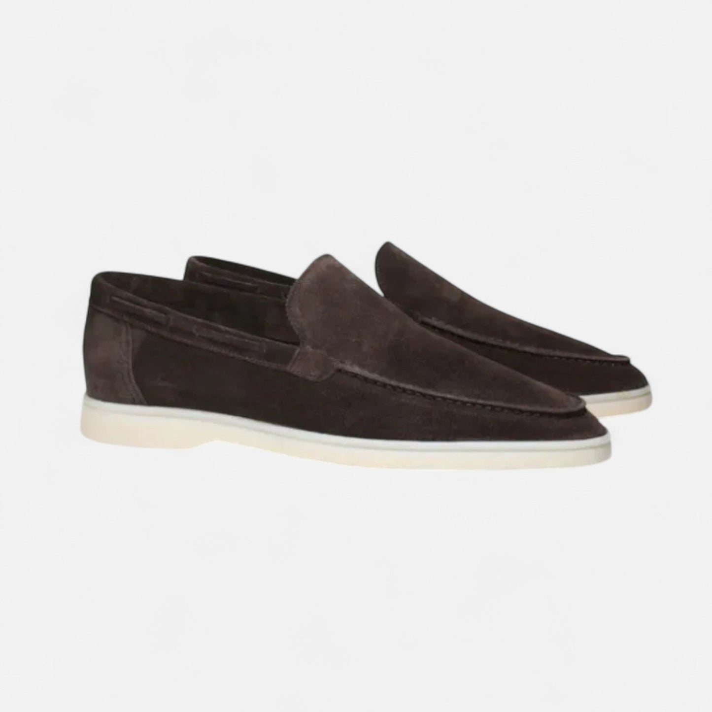 Maison Aurelle Men's Suede Loafers | Premium Soft Texture, Water-Resistant