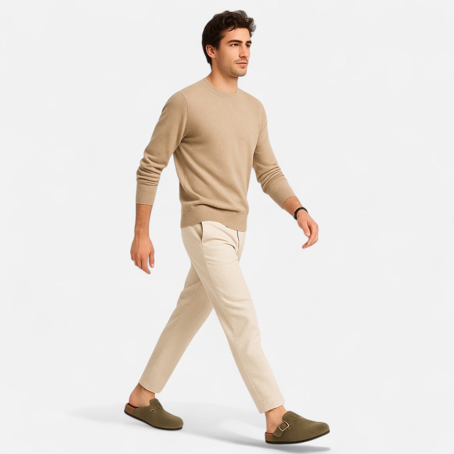 Maison Aurelle Men's Suede Mules | Premium Comfort, Clog-Inspired Design