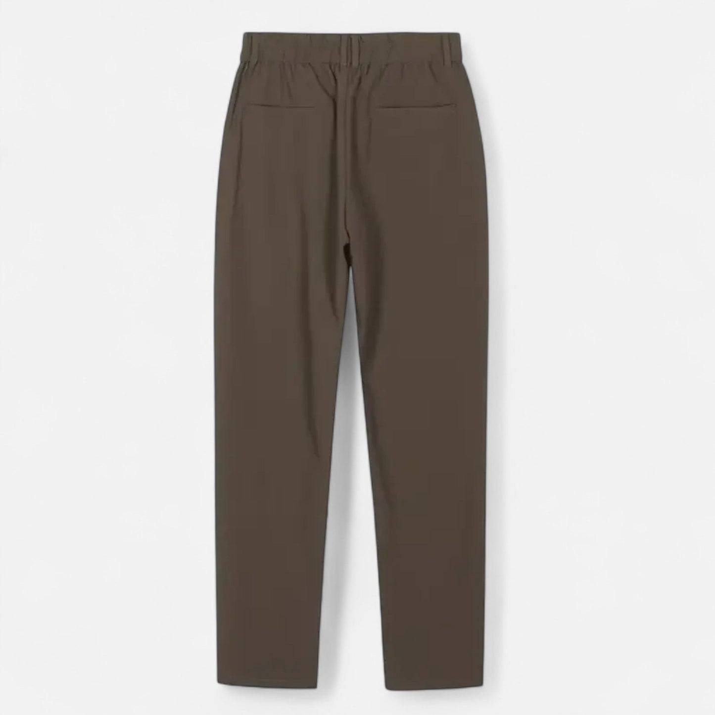 Maison Aurelle Men's Tailored Trousers | Lightweight Fabric, Straight-Leg Cut
