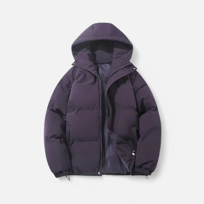 Maison Aurelle Unisex Hooded Puffer Jacket | Cotton Insulation, Lightweight