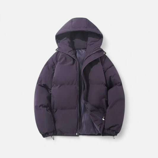 Maison Aurelle Unisex Hooded Puffer Jacket | Cotton Insulation, Lightweight