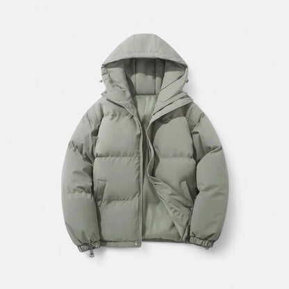 Maison Aurelle Unisex Hooded Puffer Jacket | Cotton Insulation, Lightweight