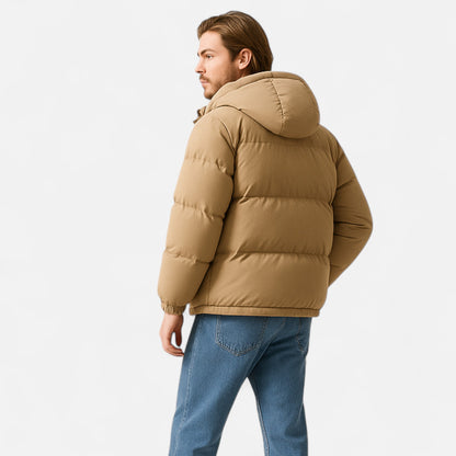 Maison Aurelle Unisex Hooded Puffer Jacket | Cotton Insulation, Lightweight