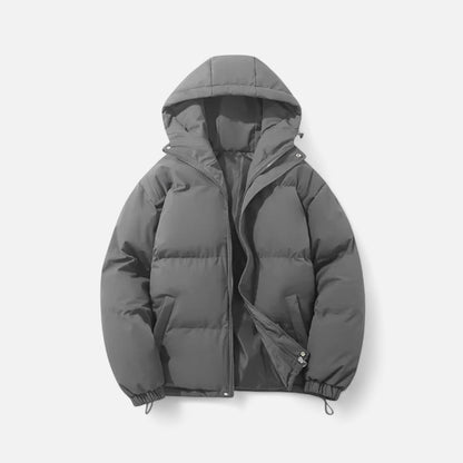 Maison Aurelle Unisex Hooded Puffer Jacket | Cotton Insulation, Lightweight