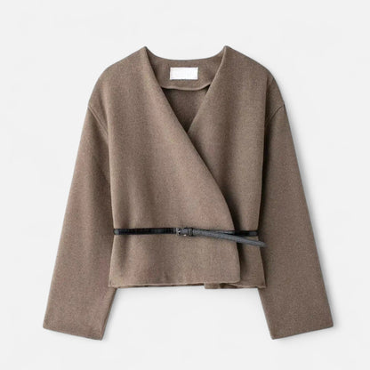 Maison Aurelle Women's Cardigan Sweater | Elegant Wrap Style, 100% Polyester