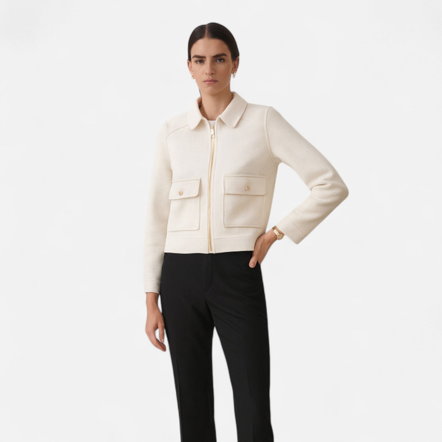 Maison Aurelle  Women's Elegant Winter Jacket | High-Quality Fabric, Versatile Style