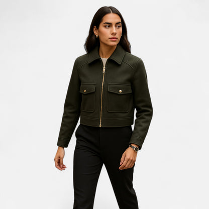 Maison Aurelle  Women's Elegant Winter Jacket | High-Quality Fabric, Versatile Style
