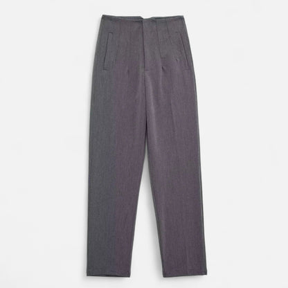Maison Aurelle Women's High-Waist Pencil Trousers | Premium Fabric Blend, Tailored Fit
