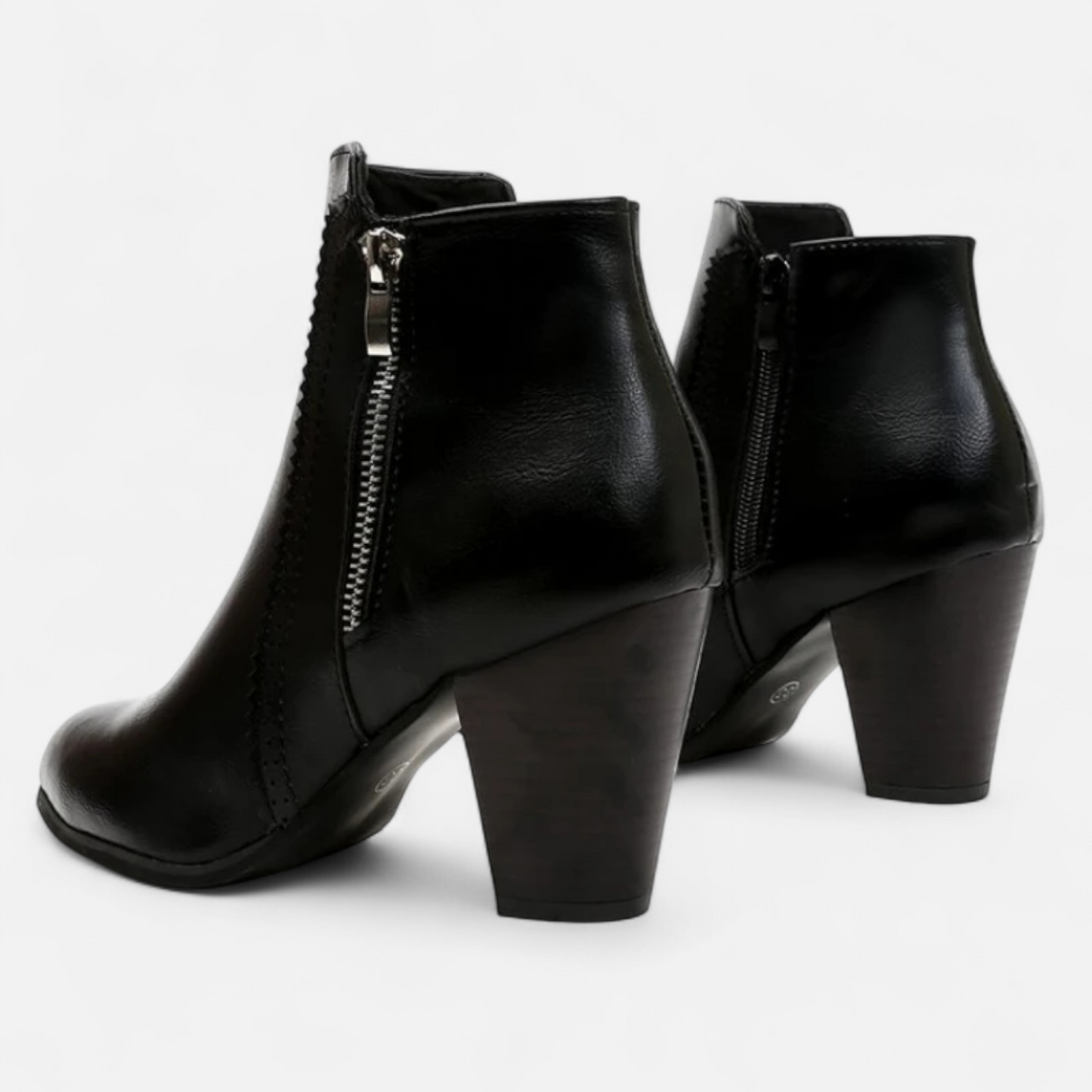 Maison Aurelle Women's Knee High Boots | Retro Design, Coarse Heel