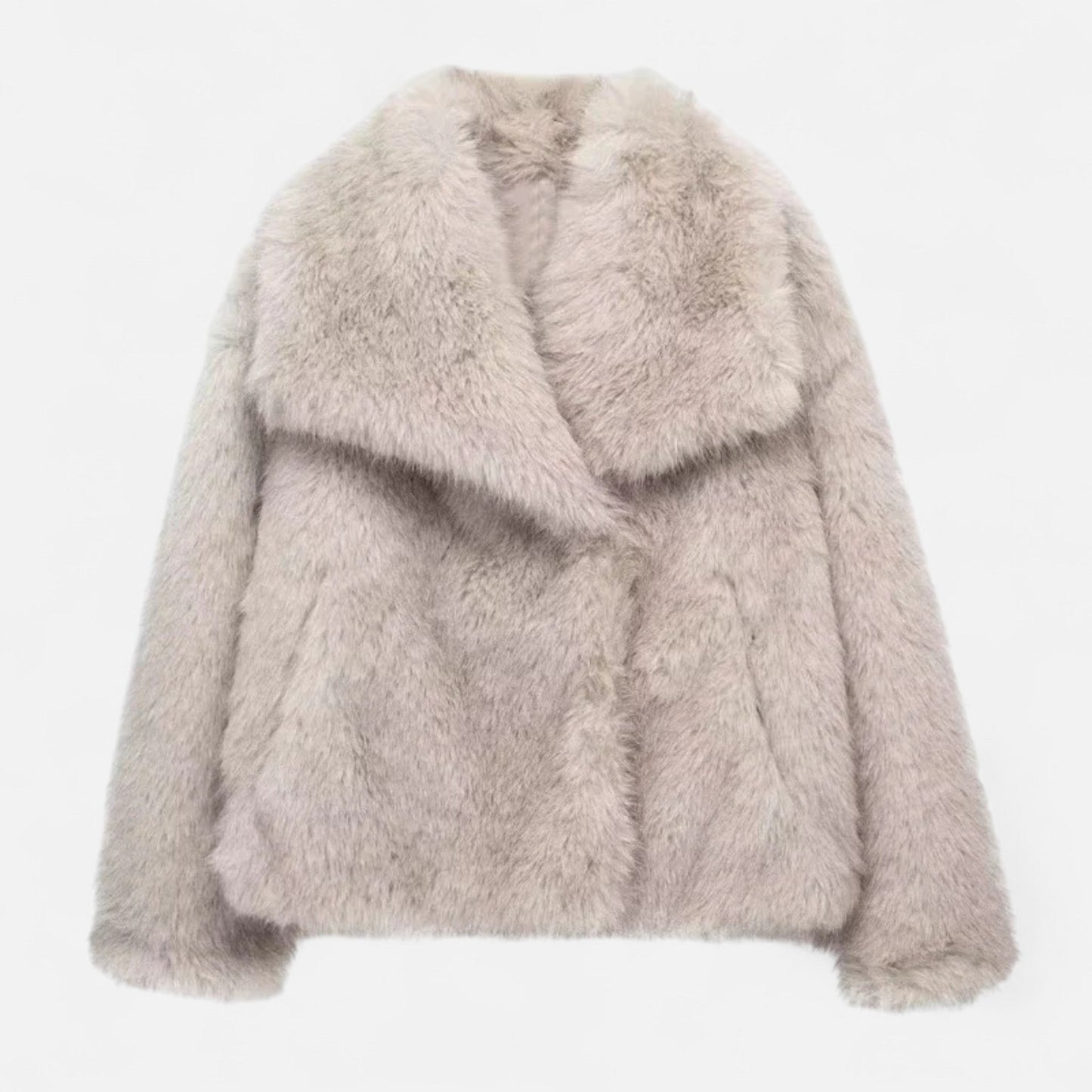 Maison Aurelle Women's Plush Faux Fur Coat | Luxurious Warmth