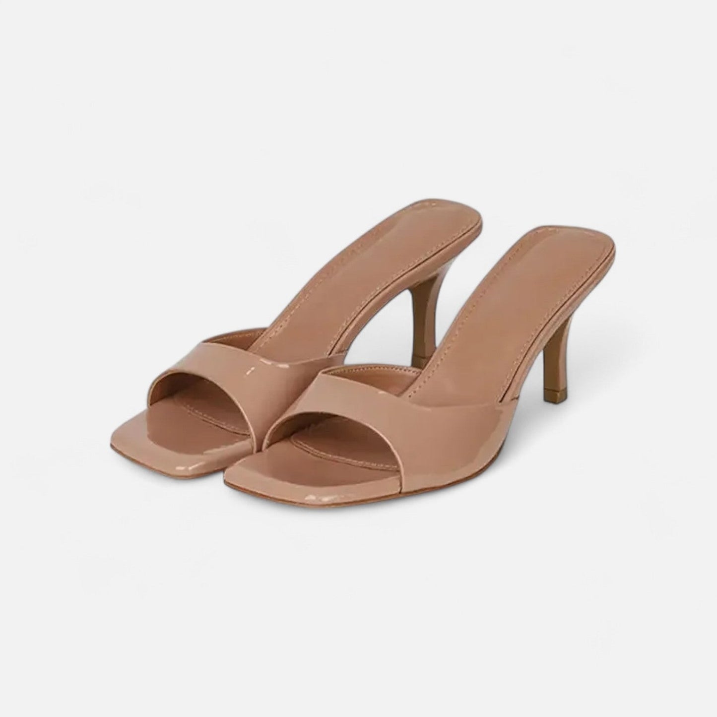 Maison Aurelle Women's Sandals | High Heel, Square Toe Design