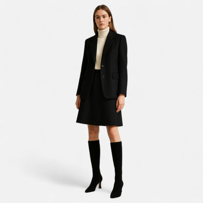 Maison  Aurelle Women's Thigh High Heeled Boots | Premium Suede, Elegant Design