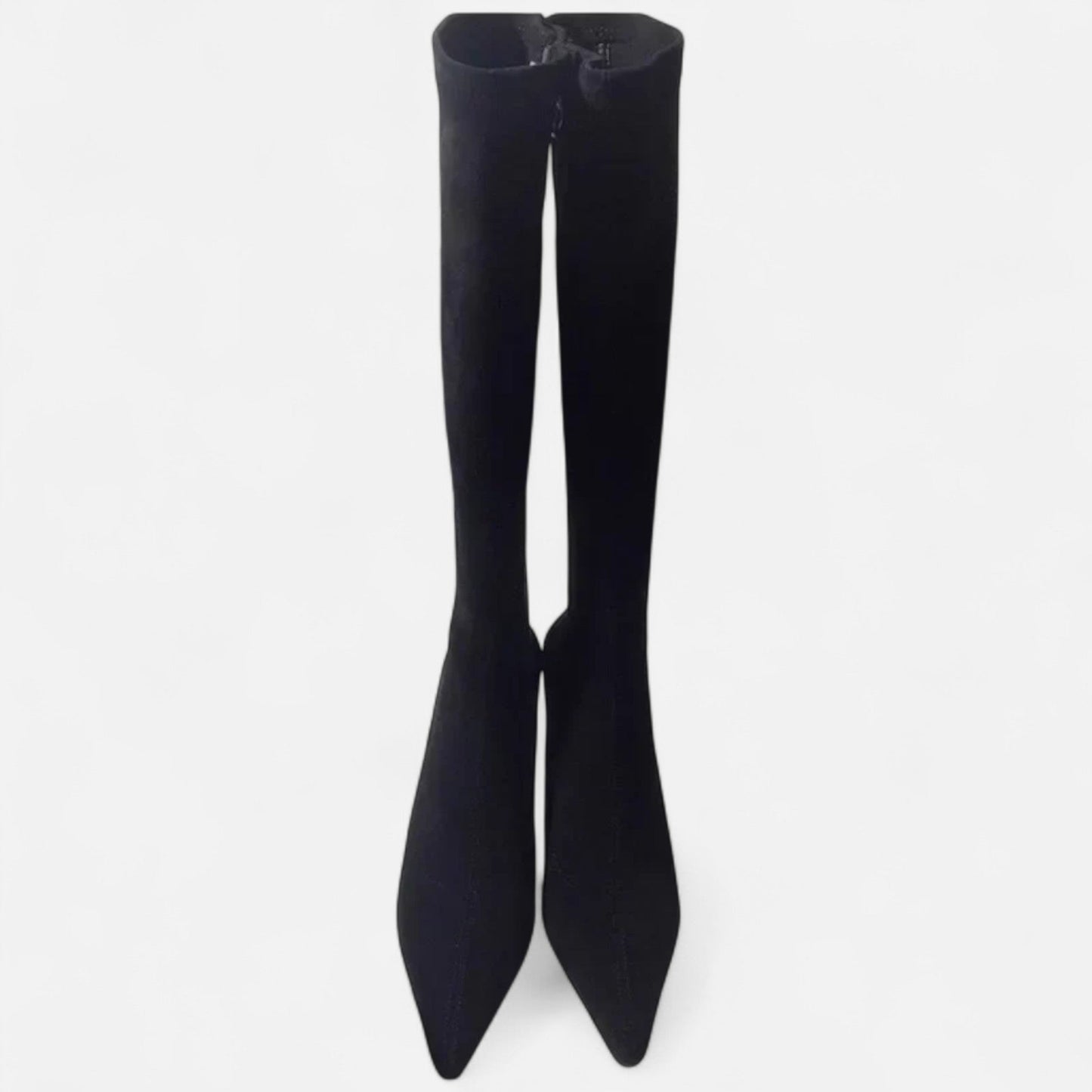 Maison  Aurelle Women's Thigh High Heeled Boots | Premium Suede, Elegant Design
