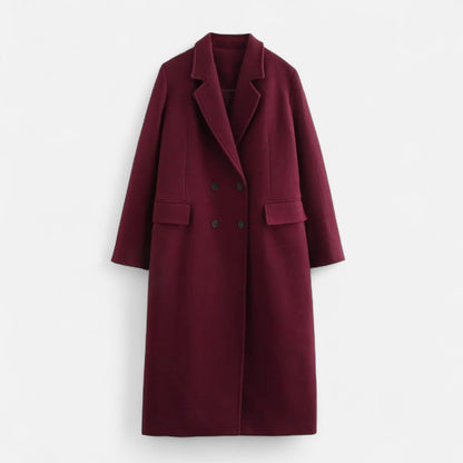 Maison Aurelle Women's Trench Coat | 100% Polyester, Elegant Design