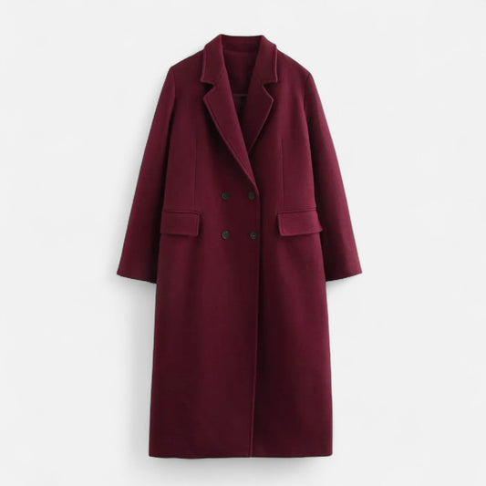 Maison Aurelle Women's Trench Coat | 100% Polyester, Elegant Design