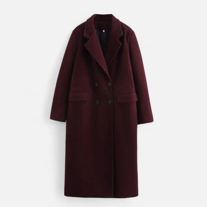 Maison Aurelle Women's Trench Coat | 100% Polyester, Elegant Design