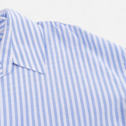 Maison Aurelle Women's White Blouse | Cotton Blend, Timeless Elegance