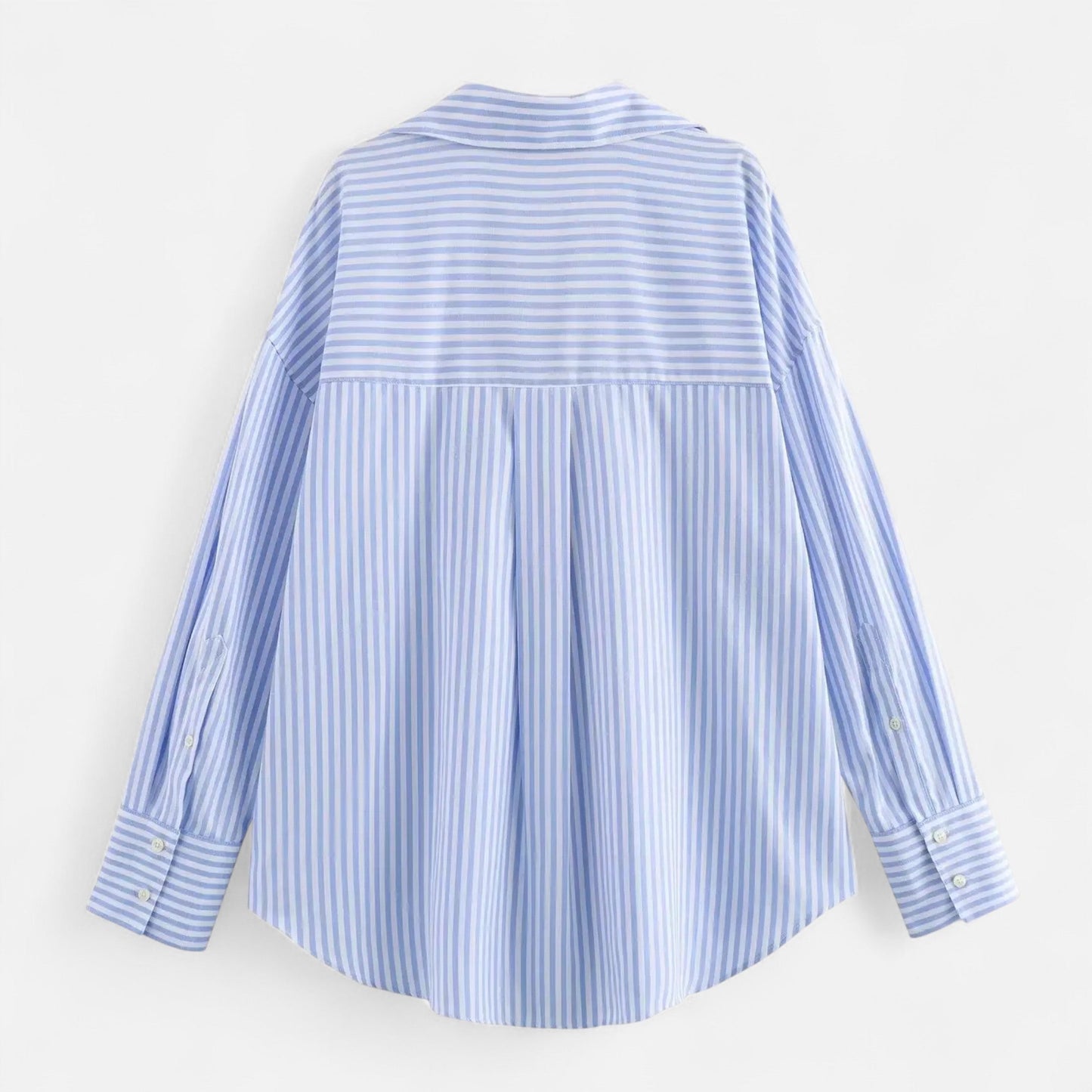 Maison Aurelle Women's White Blouse | Cotton Blend, Timeless Elegance