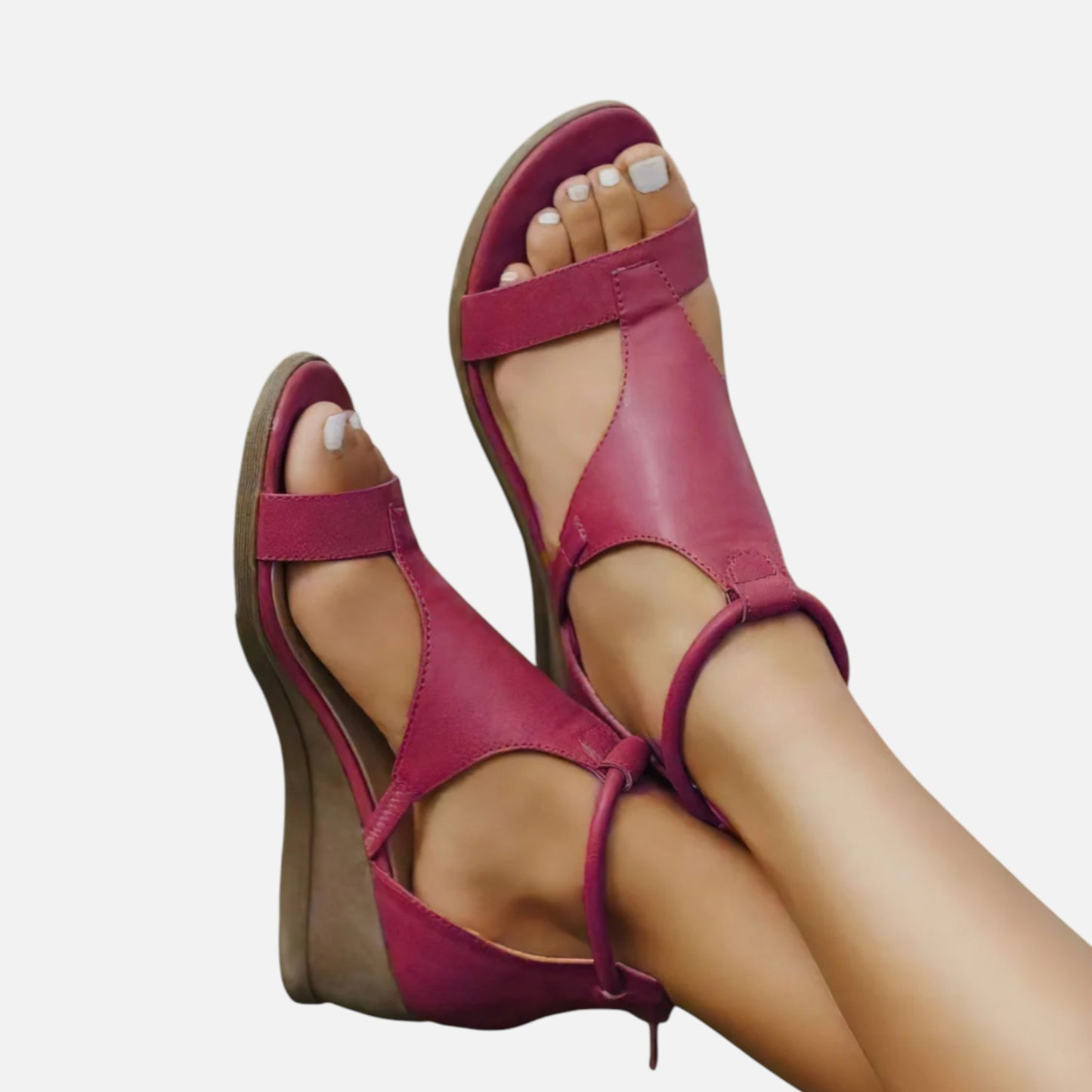 Maison Aurelle | Women’s Soft Leather Sandals Supportive Summer Footwear