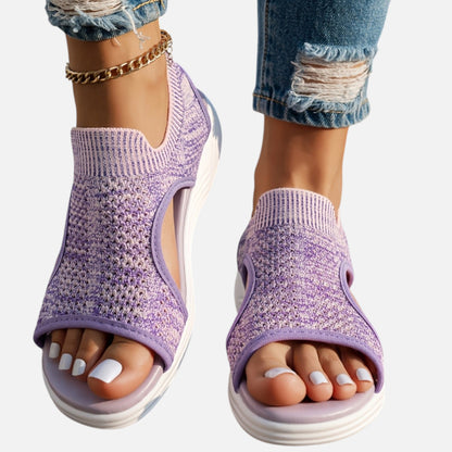 Maison Aurelle | Women’s Slip-On Mesh Sandals – Everyday Versatile Style