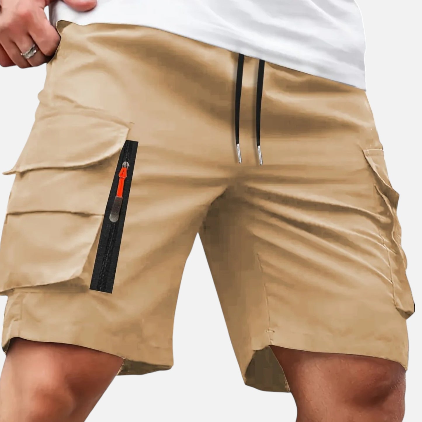 Maison Aurelle | Lightweight Cargo Shorts for Men